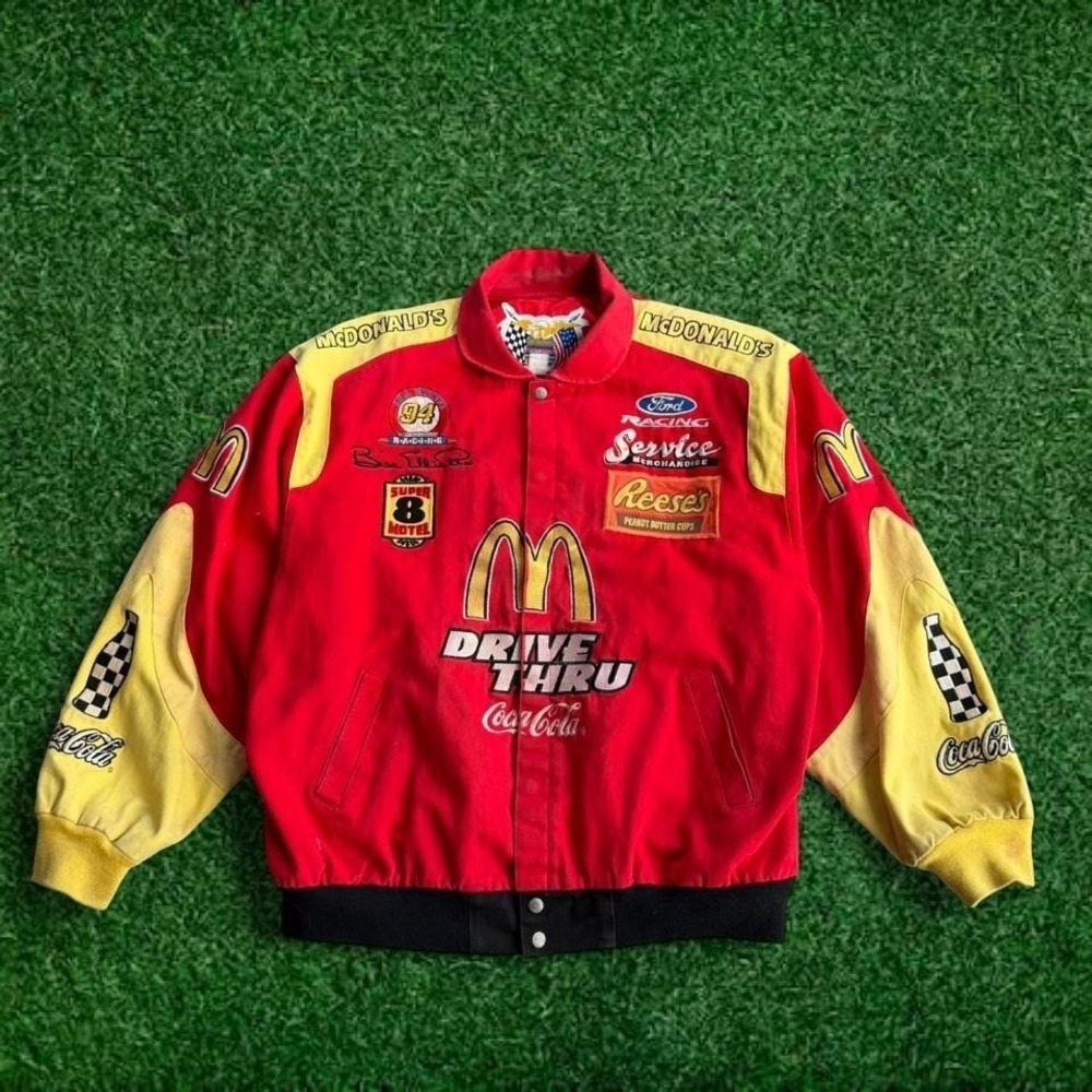 90s Bill Elliott Rare NASCAR Jacket